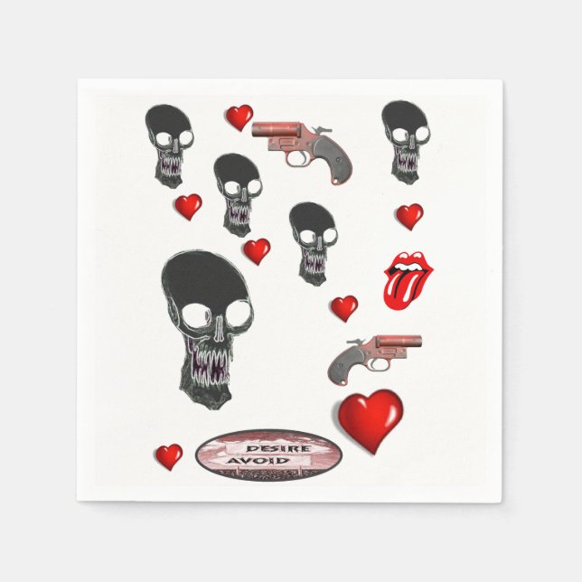 Serviette En Papier Papier (Devant)