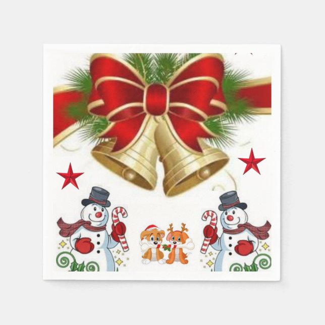 Serviette En Papier Papier (Devant)