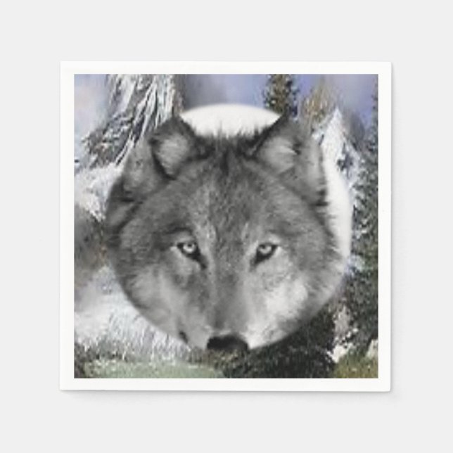 Serviette En Papier Papier (Devant)