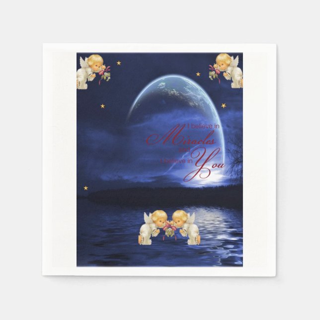 Serviette En Papier Papier (Devant)