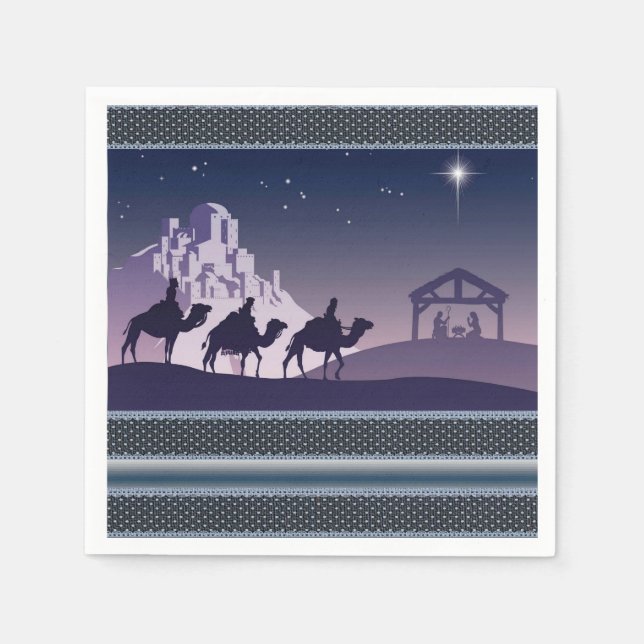 Serviette En Papier Papier (Devant)