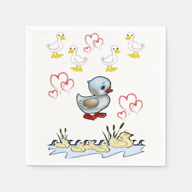 Serviette En Papier Papier (Devant)