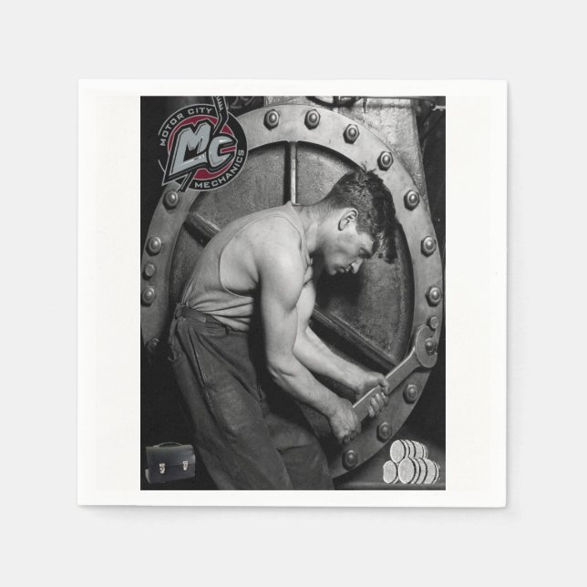 Serviette En Papier Papier (Devant)