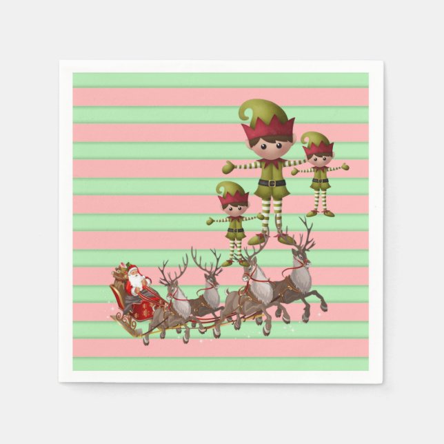 Serviette En Papier Papier (Devant)