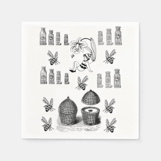 Serviette En Papier Papier (Devant)