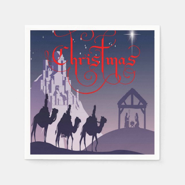 Serviette En Papier Papier (Devant)