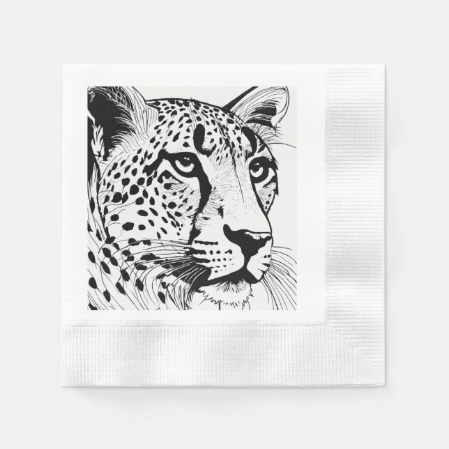 Serviette En Papier Papier (Devant)