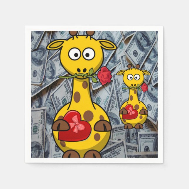 Serviette En Papier Papier (Devant)