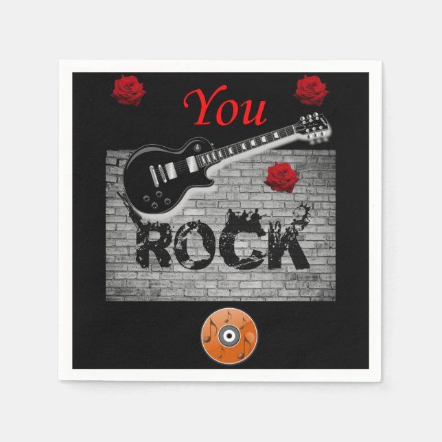 Serviette En Papier Papier (Devant)