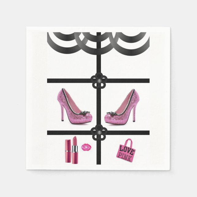 Serviette En Papier Papier (Devant)