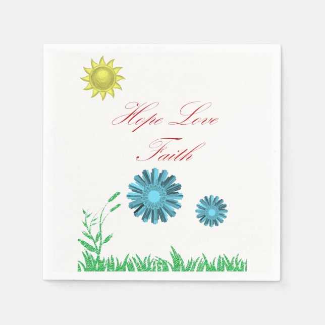 Serviette En Papier Papier (Devant)