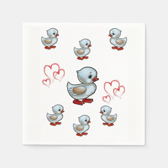 Serviette En Papier Papier (Devant)