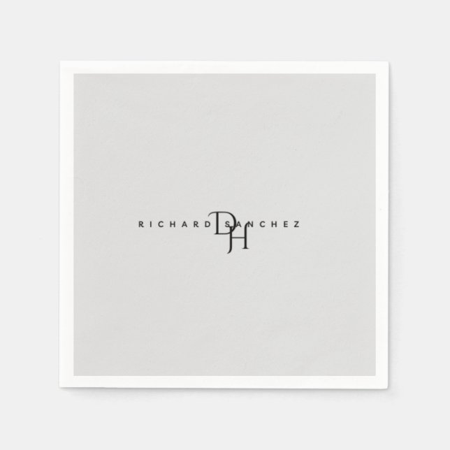 Serviette En Papier Papier (Devant)