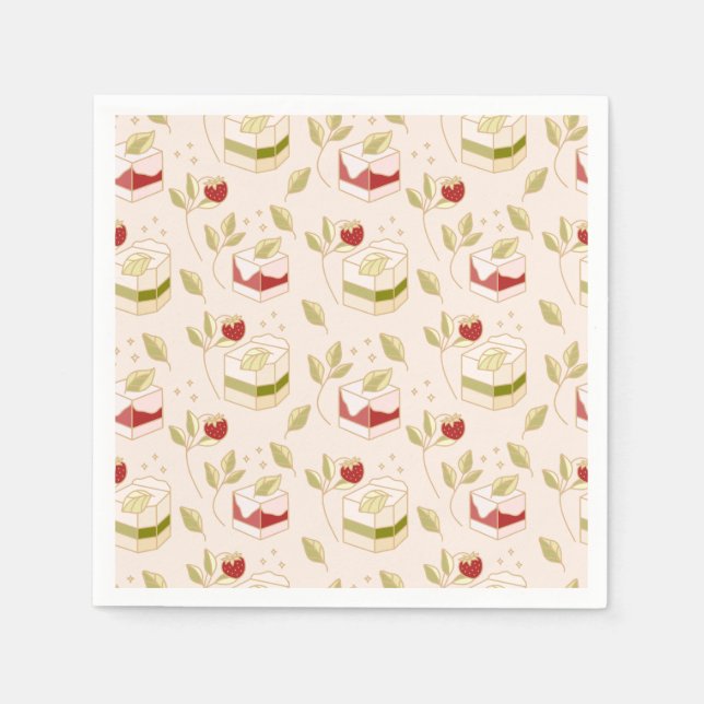 Serviette En Papier Papier (Devant)