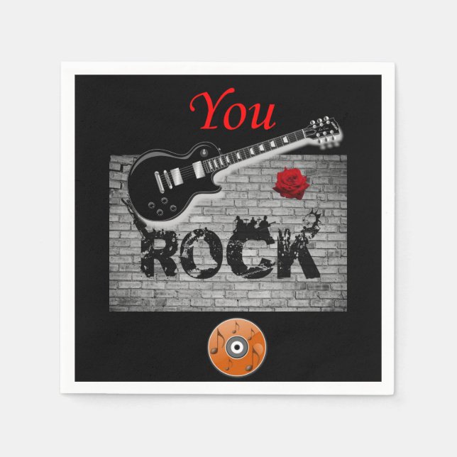 Serviette En Papier Papier (Devant)