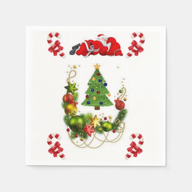 Serviette En Papier Papier (Devant)