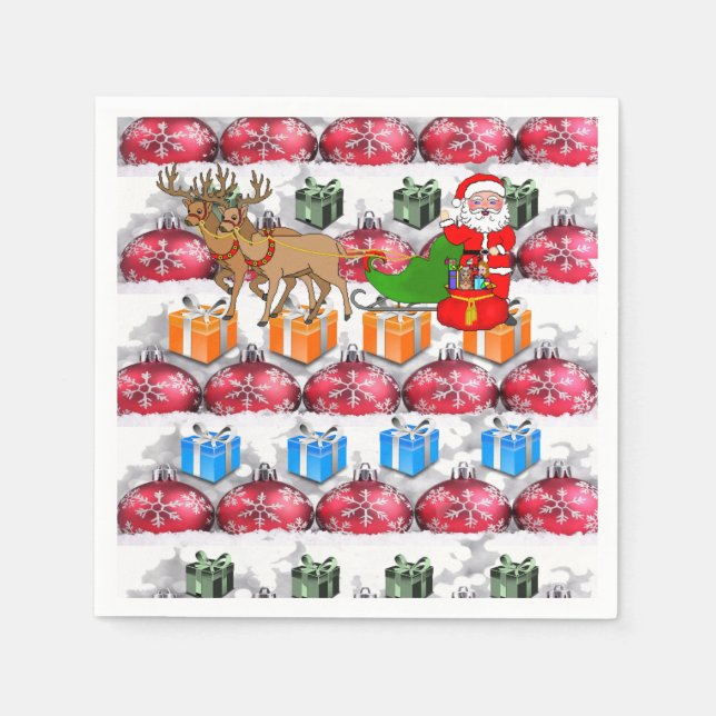 Serviette En Papier Papier (Devant)