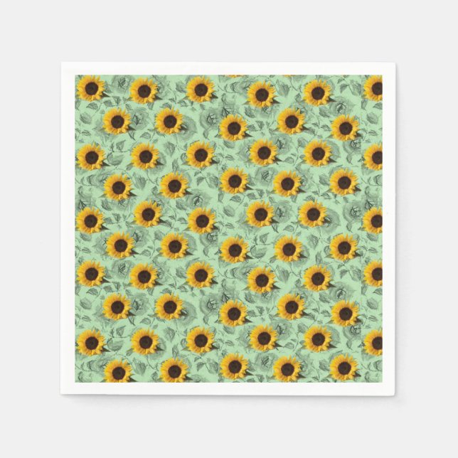 Serviette En Papier Papier (Devant)