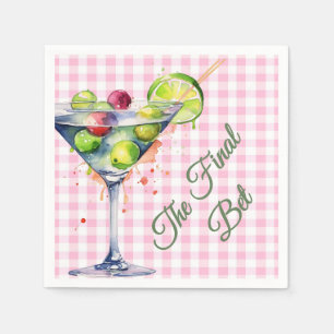 Serviette En Papier Papier à bachelorette Las Vegas personnalisé