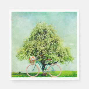 Serviette En Papier Papier à bicyclette Napkin