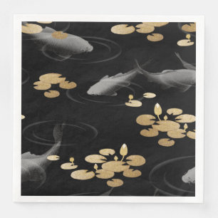 Serviette En Papier Papier à carpe japonais traditionnel serviette