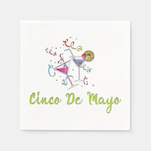 Serviette En Papier Papier à cocktail blanc standard