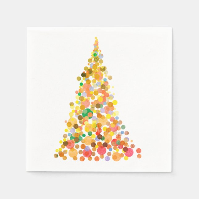 Serviette En Papier Papier à cocktail blanc standard (Devant)