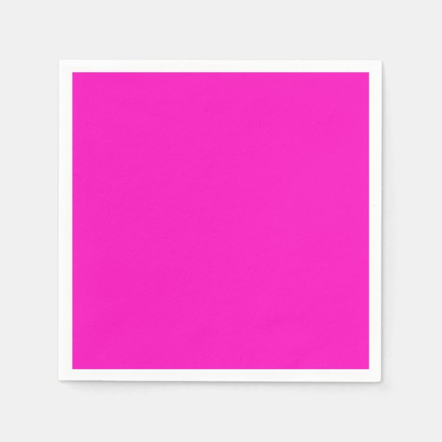 Serviette En Papier Papier à cocktail rose standard Chocking (Devant)