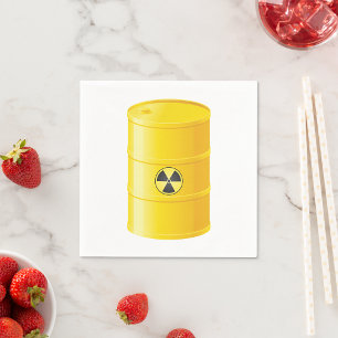 Serviette En Papier Papier à déchets radioactifs
