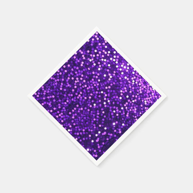 Serviette En Papier Papier à la recherche de la séquence violet Napkin (Coin)