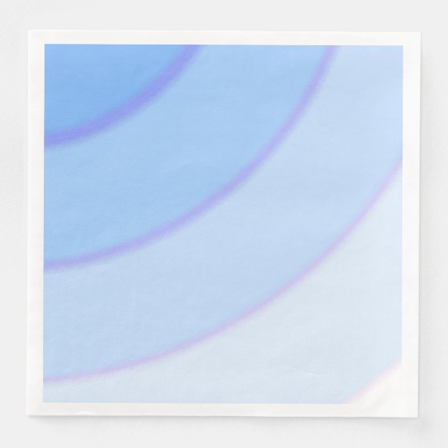 Serviette En Papier Papier à perles bleues (Devant)