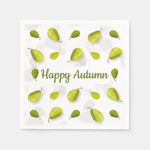 Serviette En Papier Papier à poires