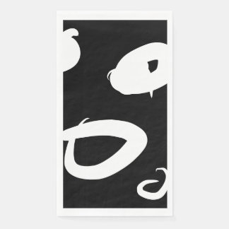 Serviette En Papier Papier abstrait moderne Napkin