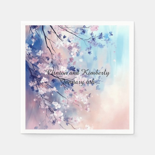 Serviette En Papier Papier Aiko et serviettes de partie (Devant)