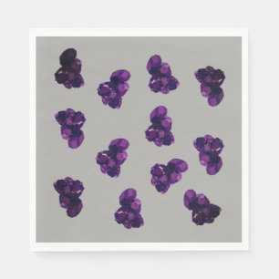 Serviette En Papier Papier Améthyste Pourpre Quartz Napkin