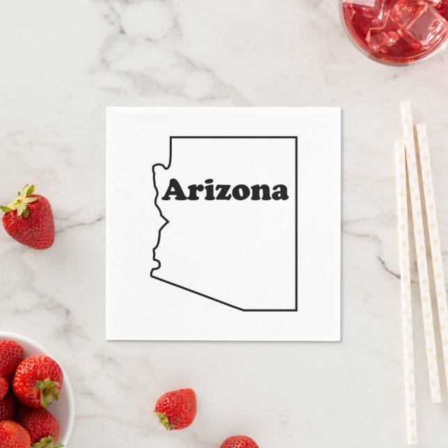 Serviette En Papier Papier Arizona Napkin (En situation)