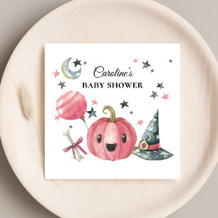 Serviette En Papier Papier Baby shower Citrouille Halloween Napkin