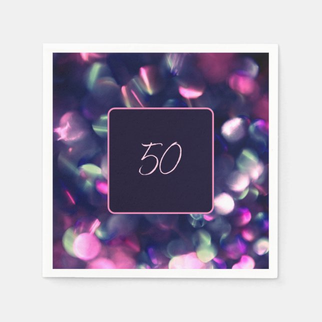 Serviette En Papier Papier Berry Sparken Napkin (Devant)