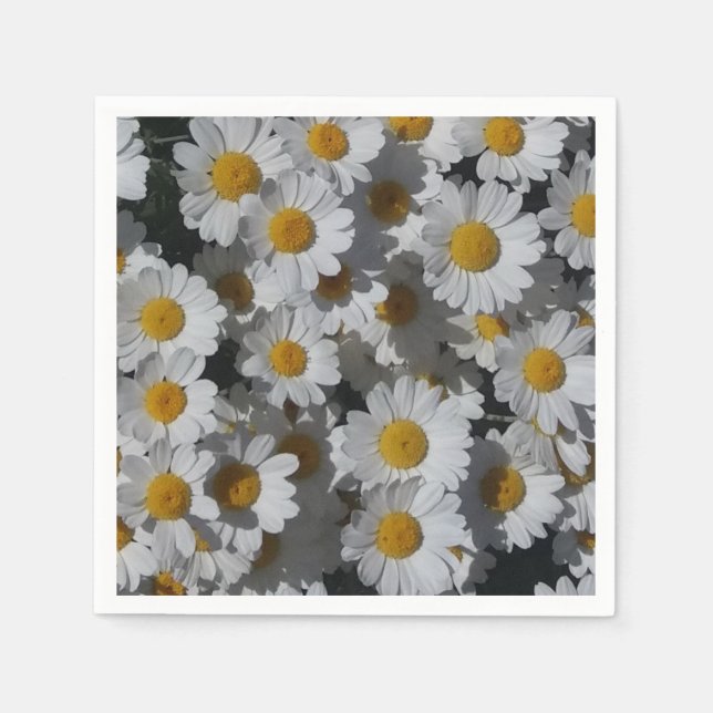 Serviette En Papier Papier blanc (Devant)