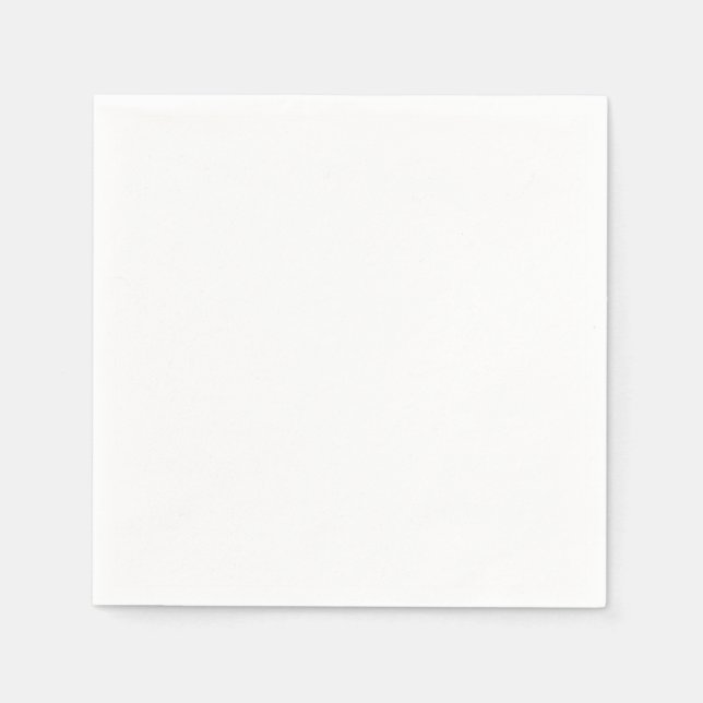 Serviette En Papier Papier blanc serviettes (Devant)