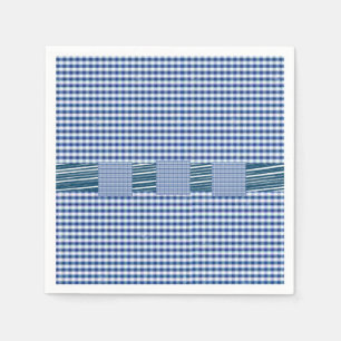Serviette En Papier Papier bleu serviettes