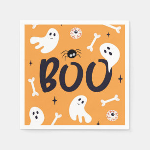 Serviette En Papier Papier Boo Ghosts