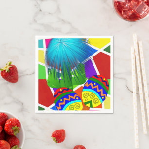 Serviette En Papier Papier, Cactus mexicain