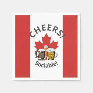 Serviette En Papier Papier canadien de la bière