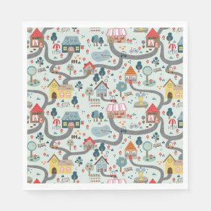 Serviette En Papier Papier carte