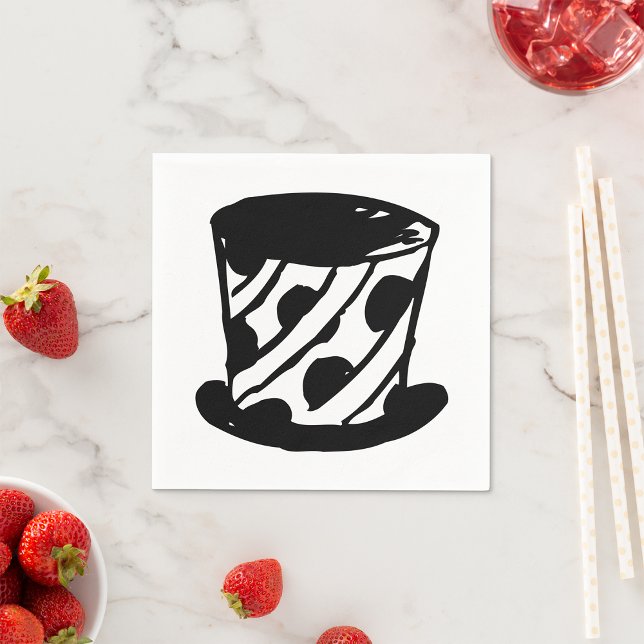 Serviette En Papier Papier Casquette magique (Créateur téléchargé)