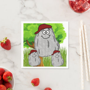 Serviette En Papier Papier, Casquette rouge pomme de terre