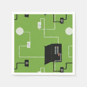 Serviette En Papier Papier Circuits électriques