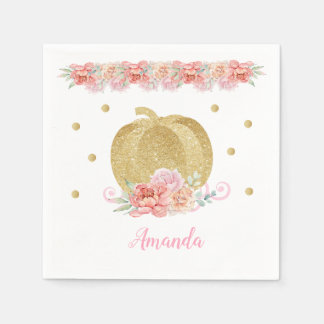 Serviette En Papier Papier citrouille Napkin