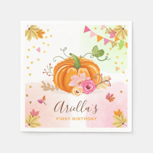 Serviette En Papier Papier citrouille Napkin automne Anniversaire fill